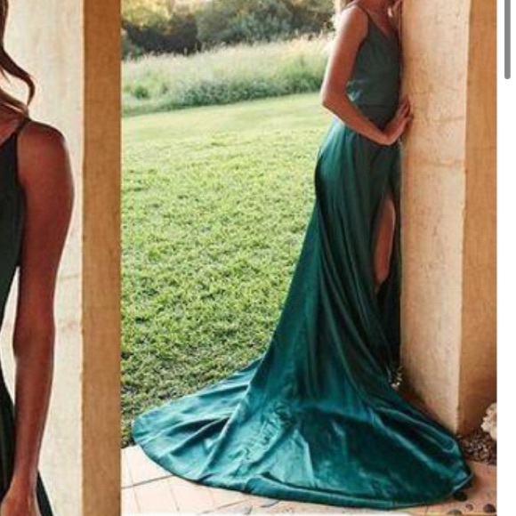 Ombré Prom: TEAL - Picture 3 of 11